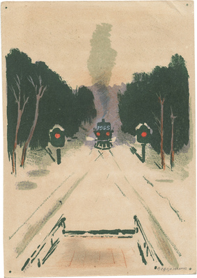 Ведерников Александр Семенович. Поезд Нового года